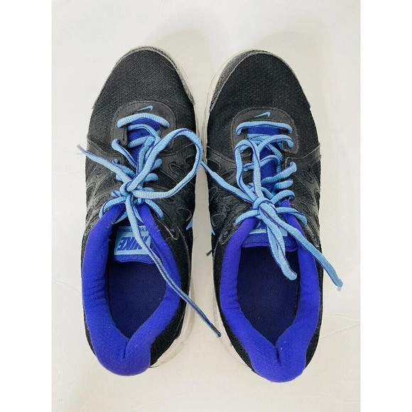 Nike Womens Revolution 2 Running Training Shoe  554902-023 SZ 7.5 Black Purple - Picture 7 of 10